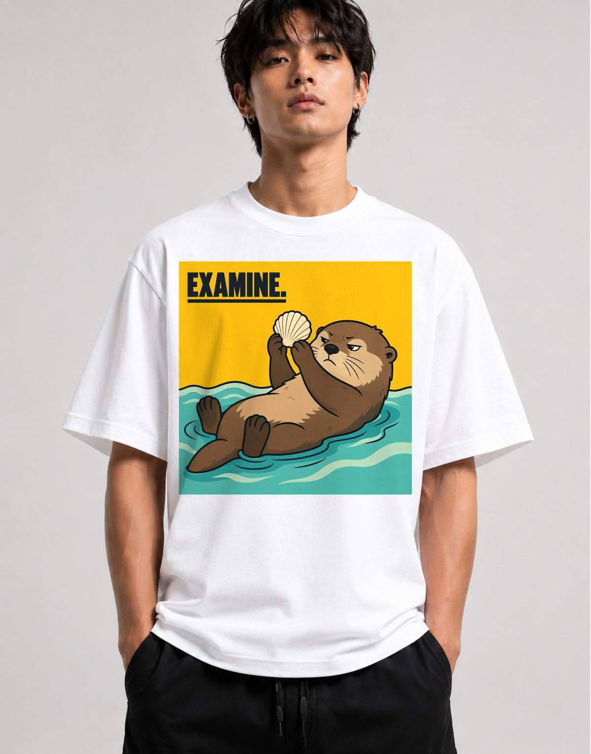Examine Otter - White