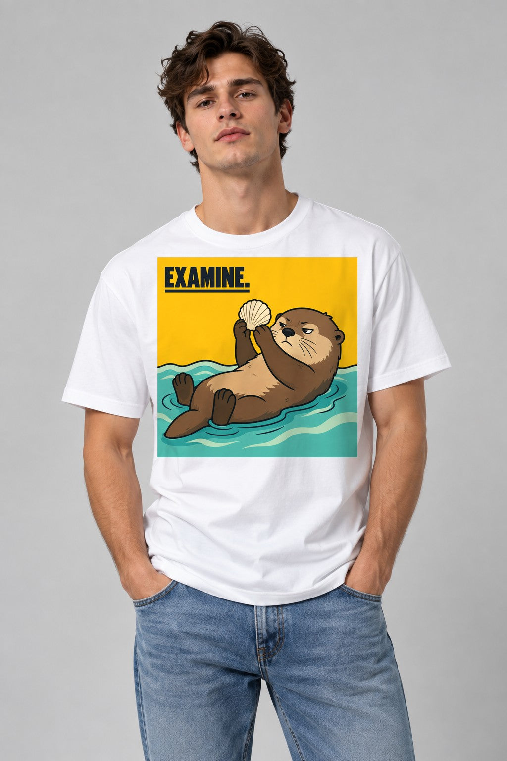Examine Otter - White