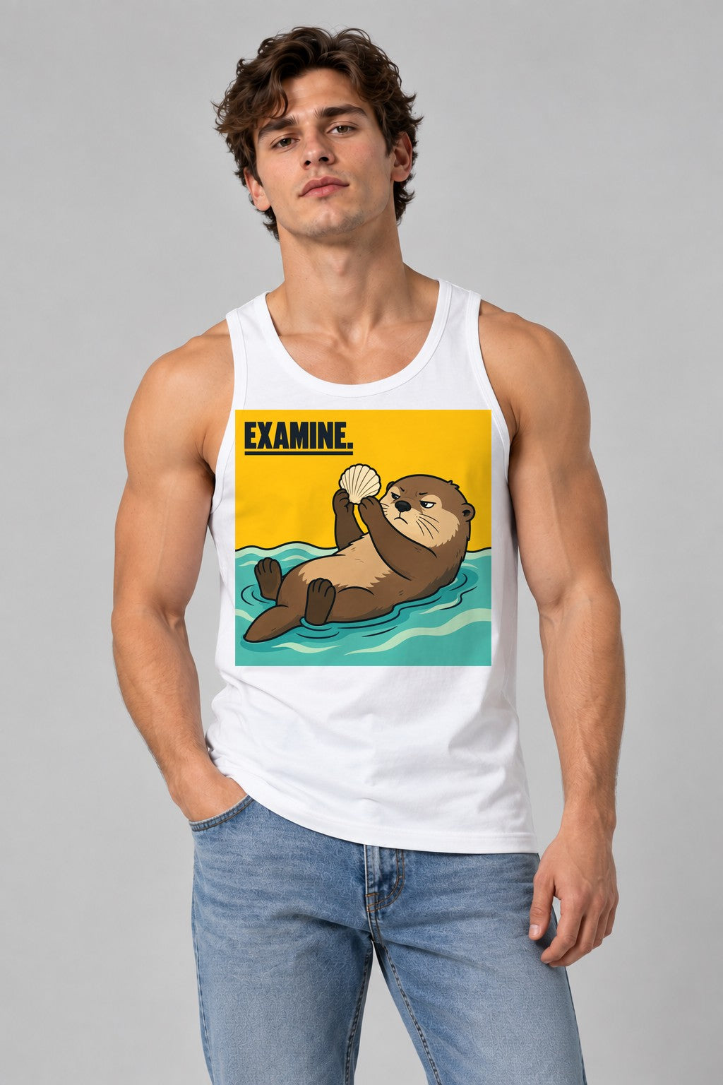 Examine Otter - White