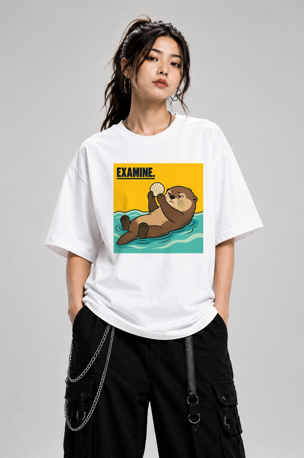 Examine Otter - White
