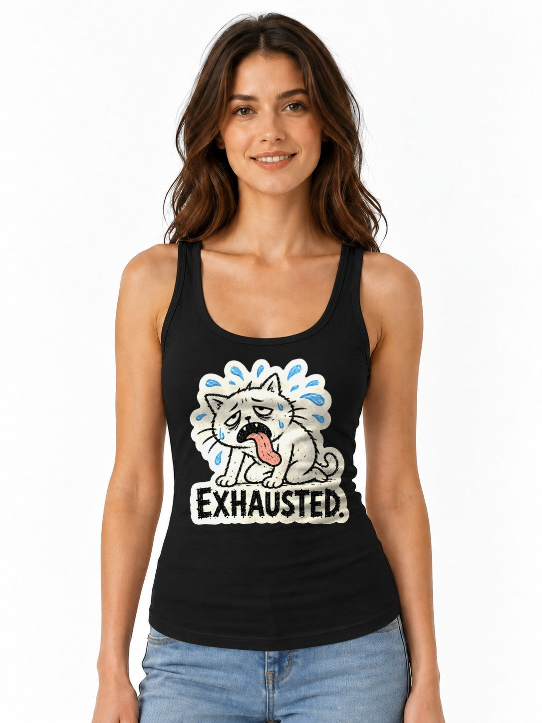 Exhausted Dog - Black