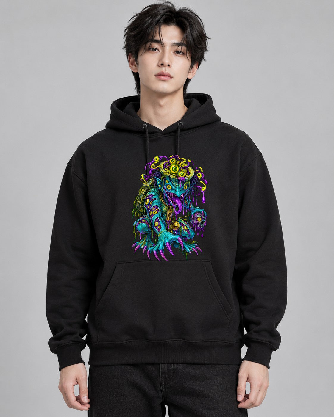 Eye Monster Creature - Black