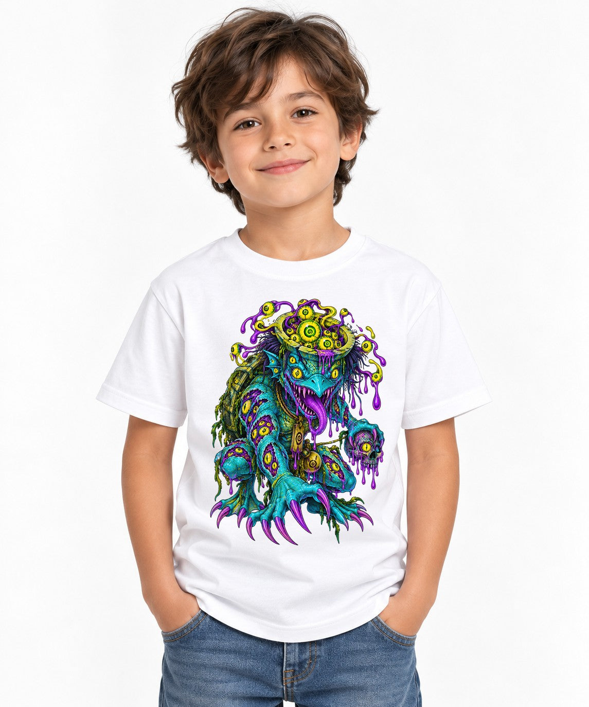 Eye Monster Creature - White