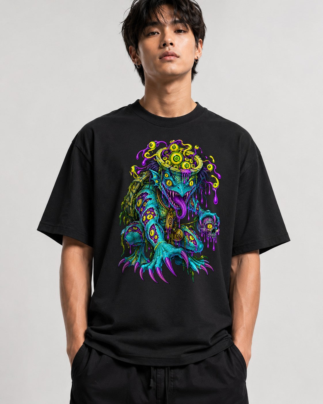 Eye Monster Creature - Black