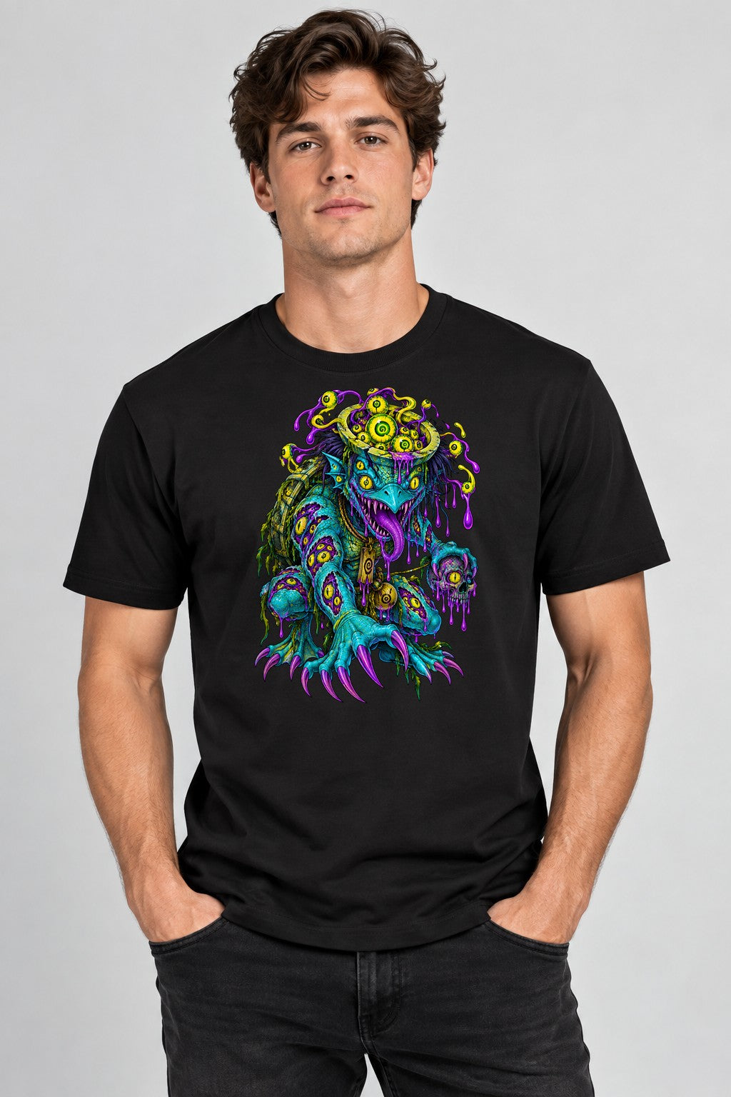 Eye Monster Creature - Black