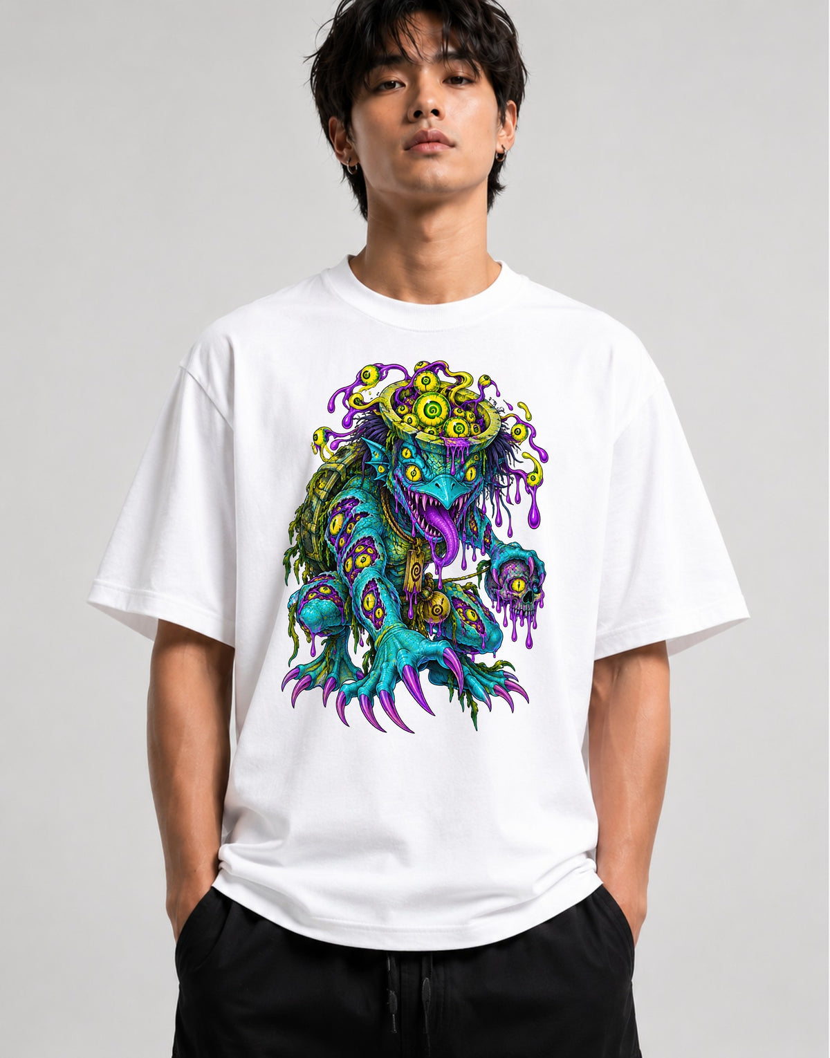 Eye Monster Creature - White