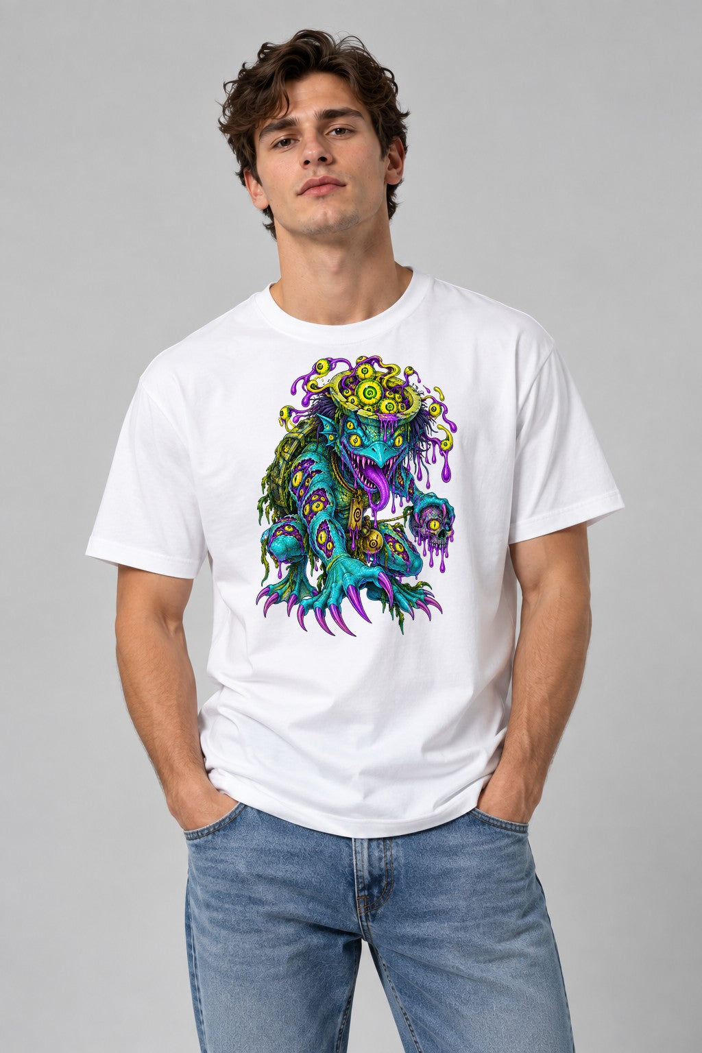 Eye Monster Creature - White
