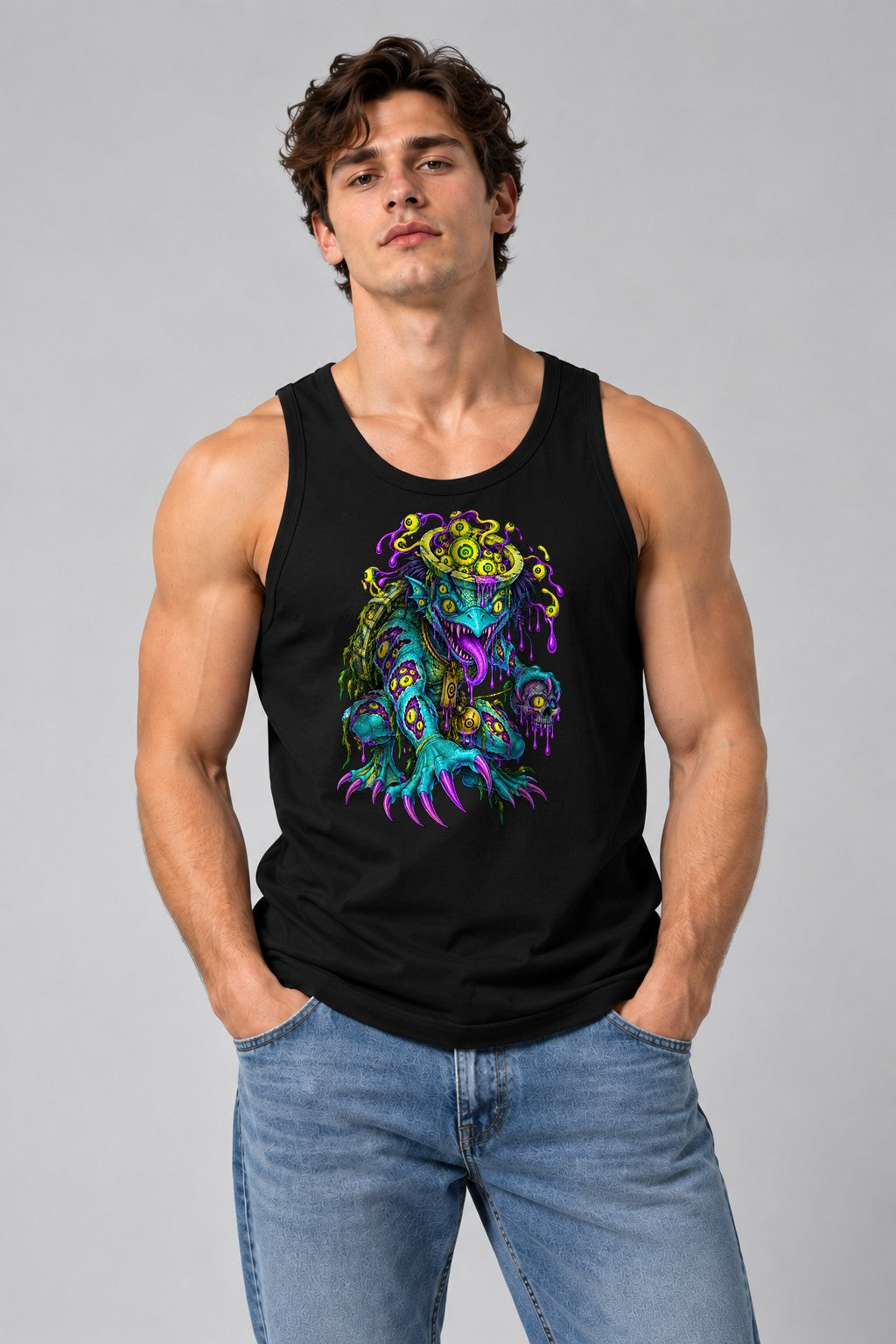 Eye Monster Creature - Black
