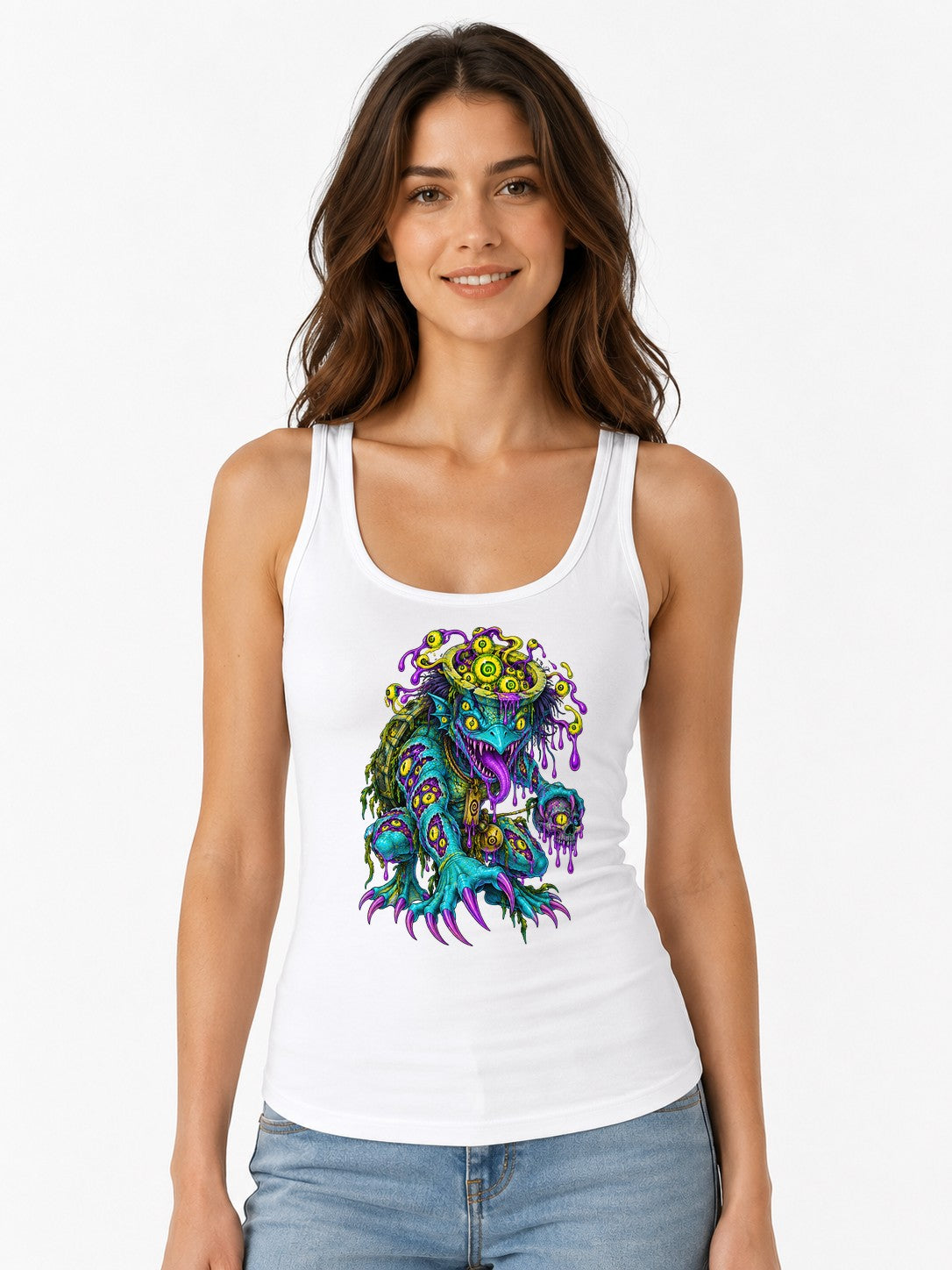 Eye Monster Creature - White