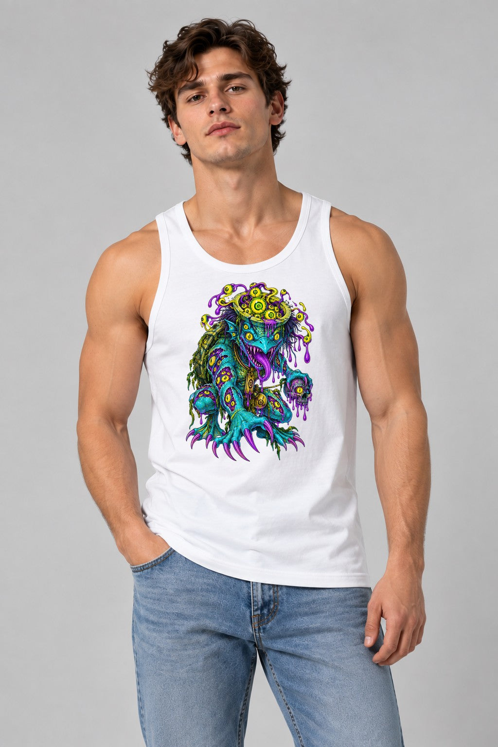 Eye Monster Creature - White
