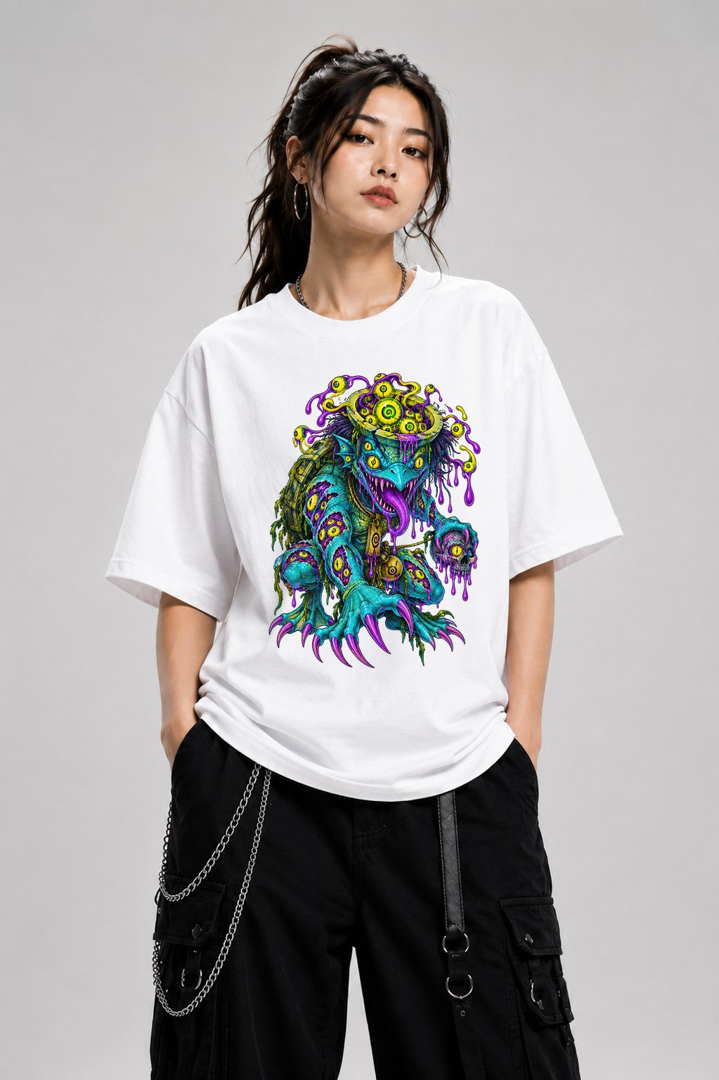 Eye Monster Creature - White