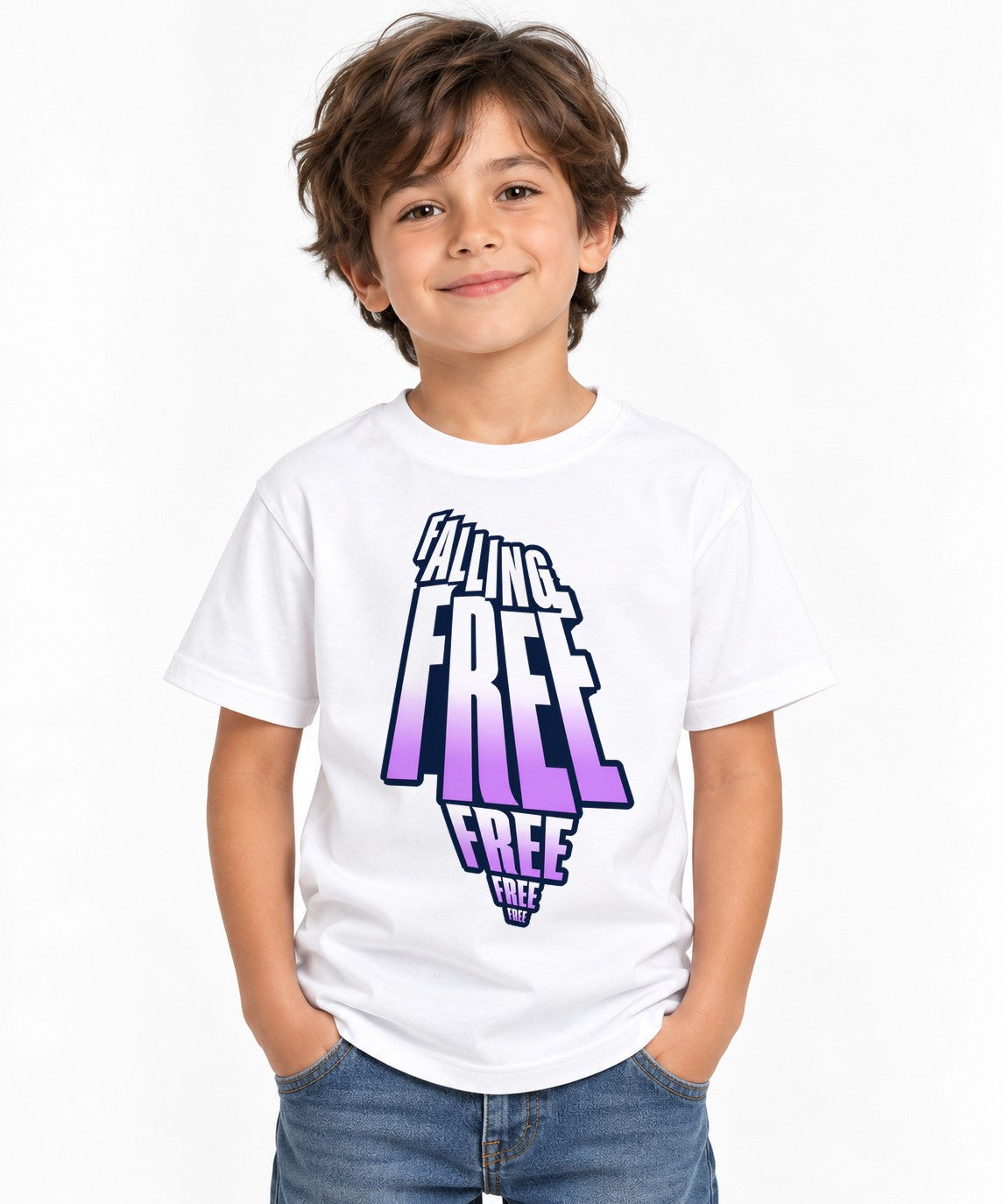 Falling Free - White