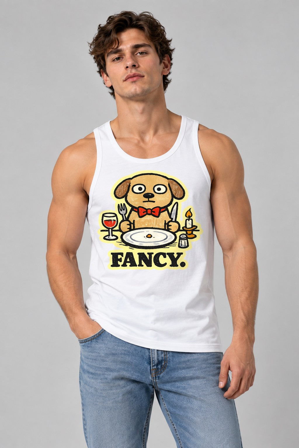 Fancy Dog - White