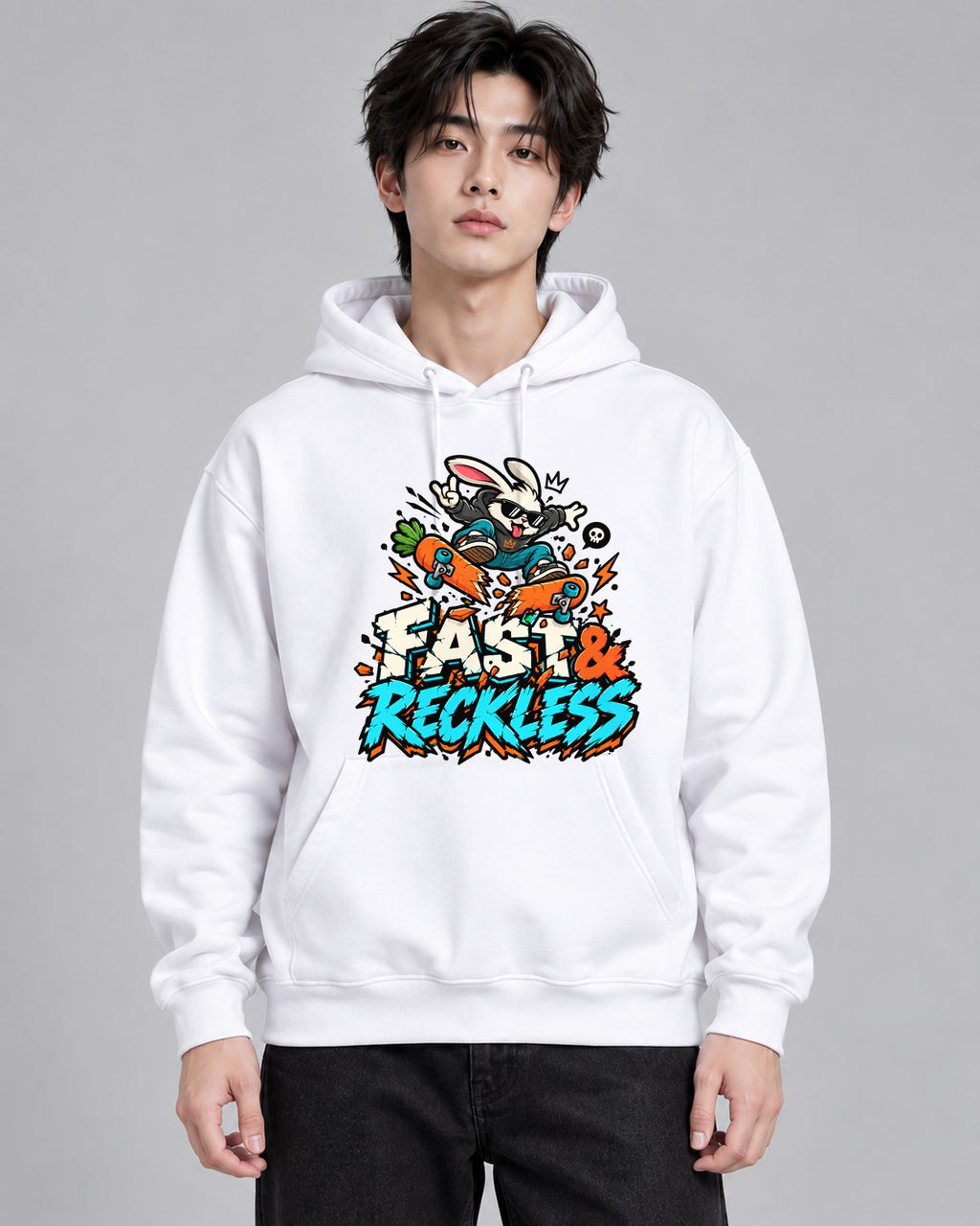 Fast and Reckless - White
