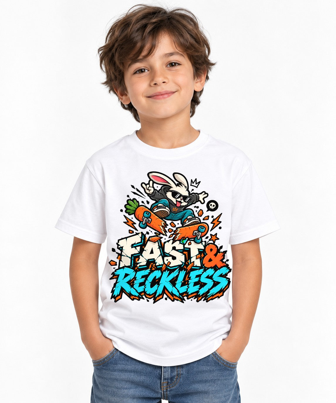 Fast and Reckless - White