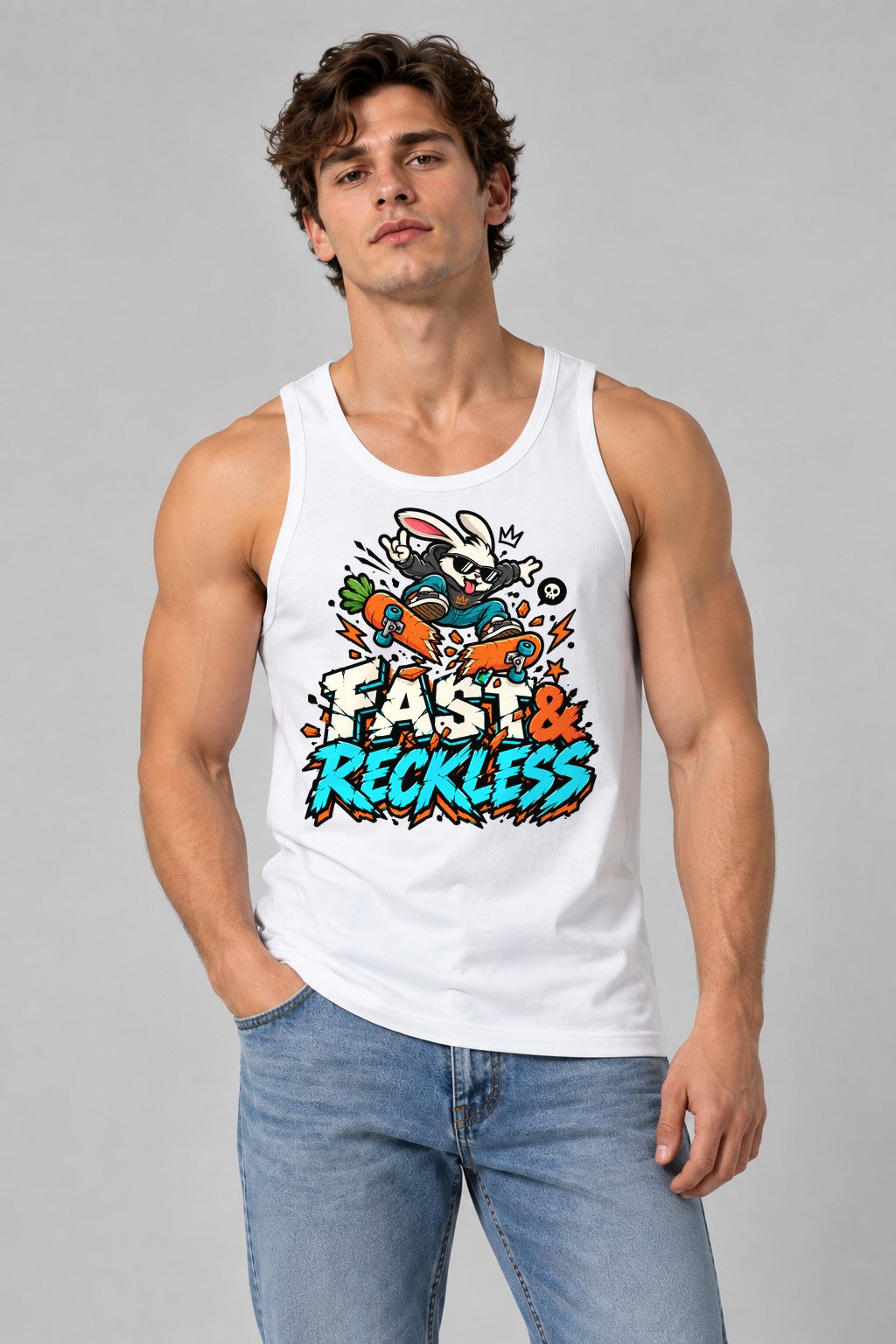 Fast and Reckless - White