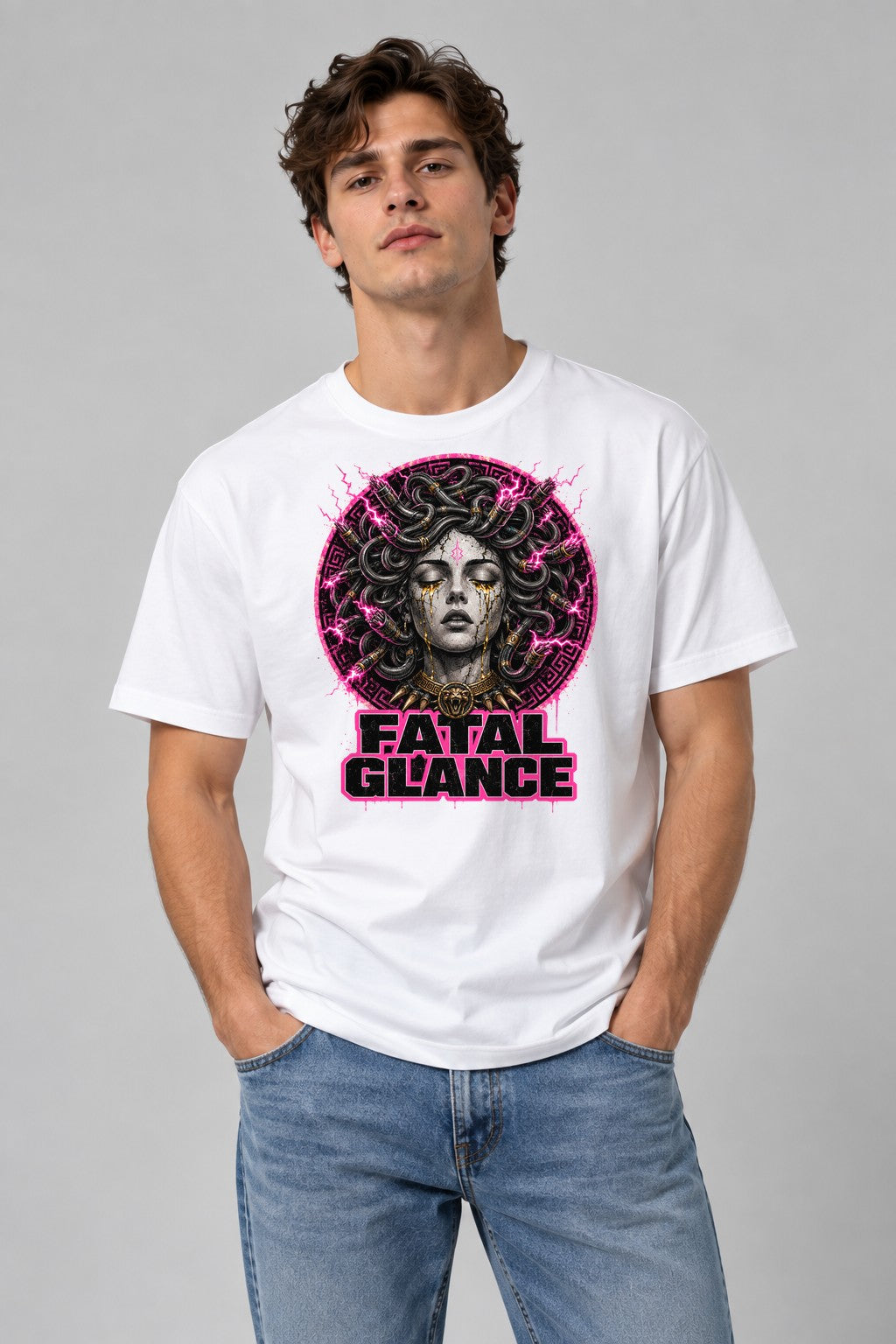 Fatal Glance Medusa - White