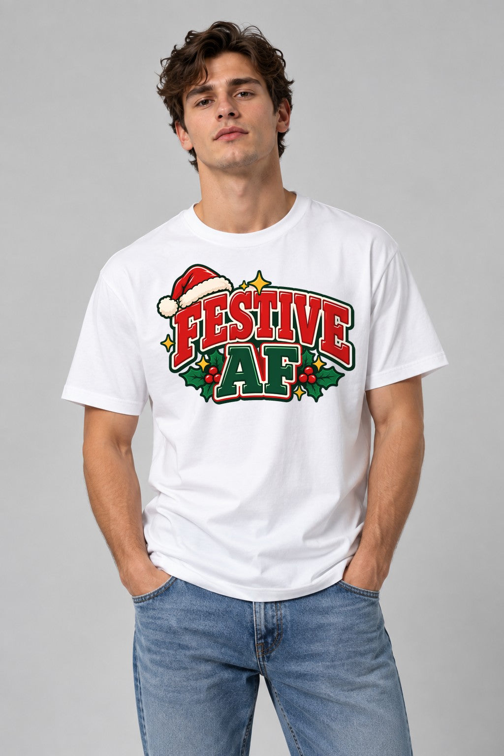 Festive AF - White