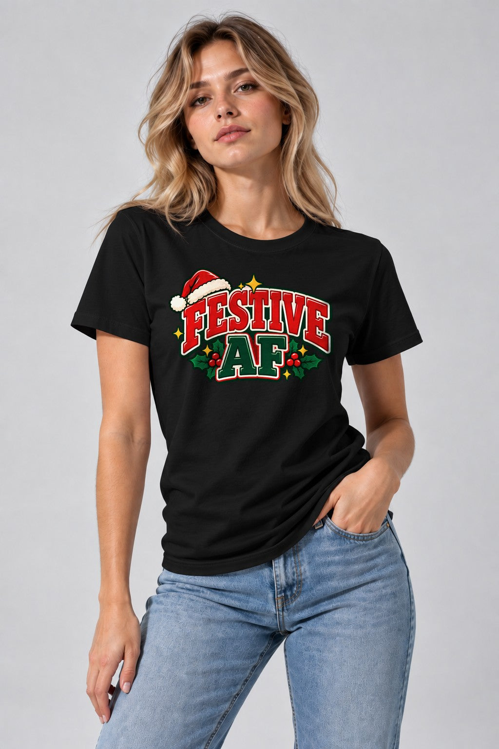 Festive AF - Black