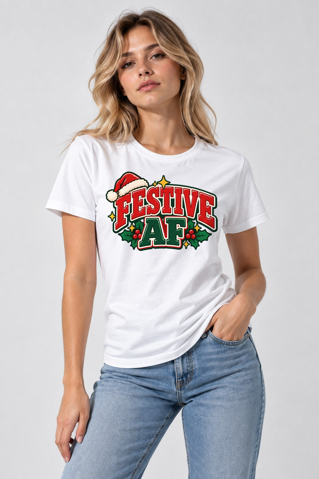 Festive AF - White