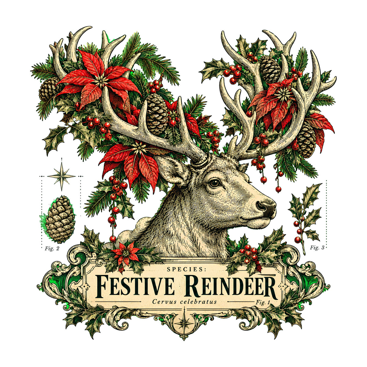 Festive Reindeer