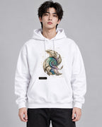 Fibonacci Spiral Shell - White