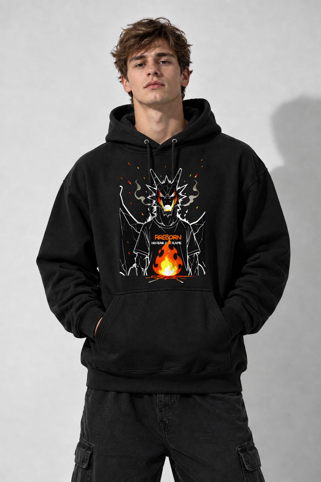 Fireborn Dragon Warrior - Black