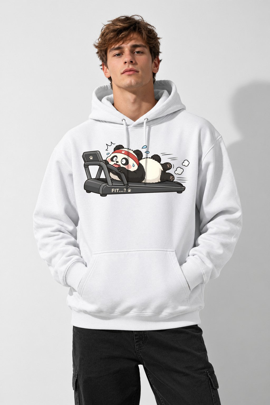 Fit Panda Treadmill - White