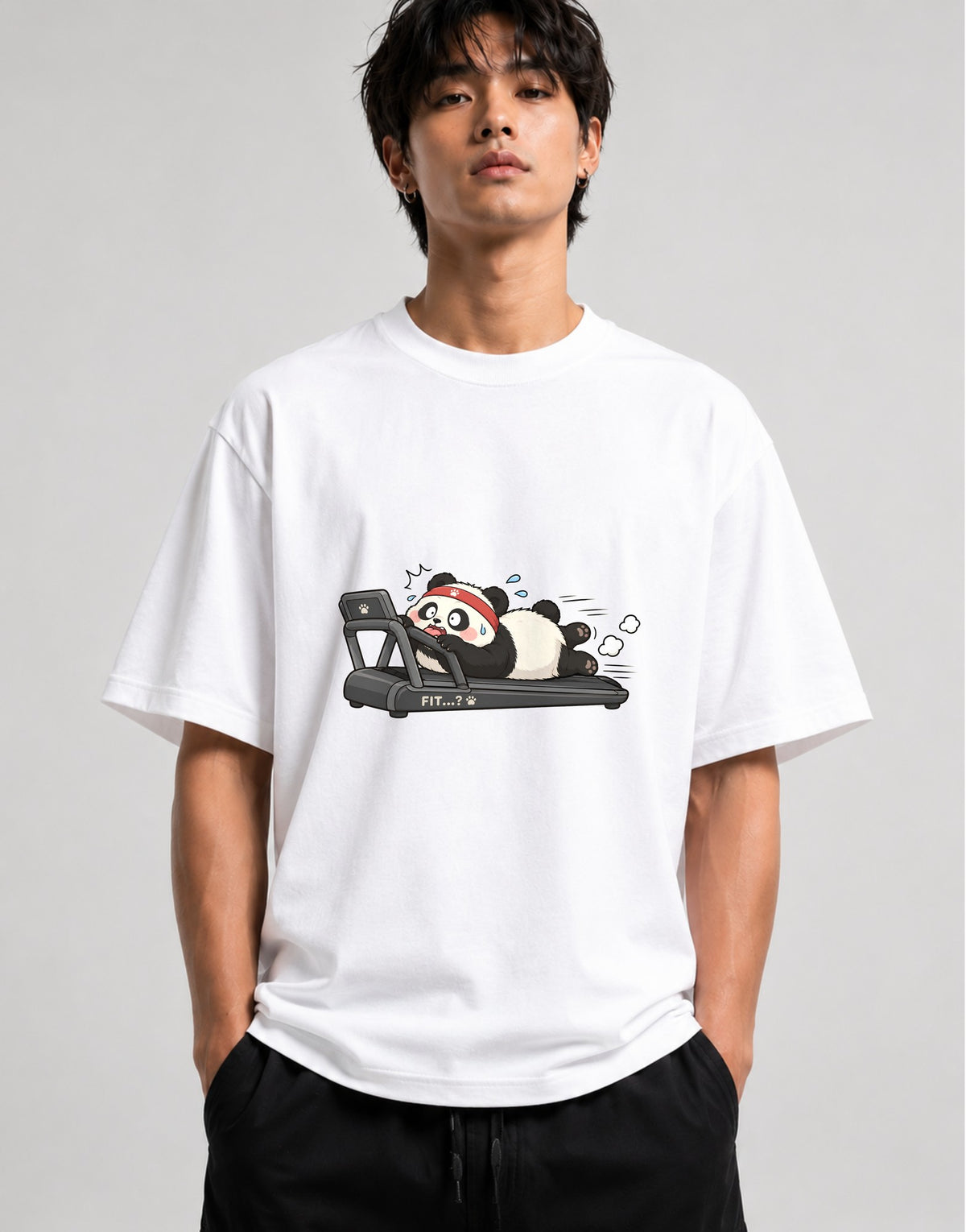 Fit Panda Treadmill - White
