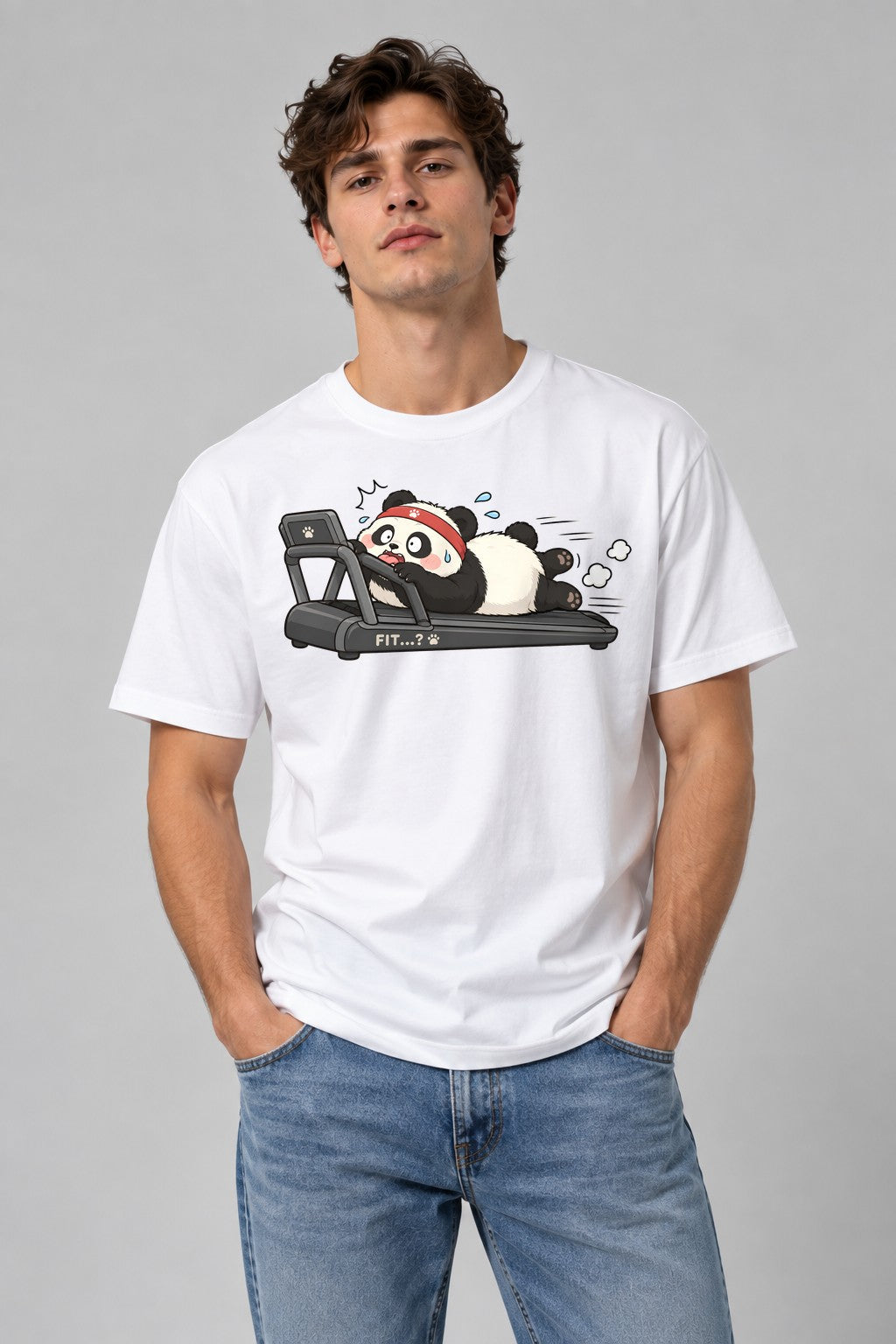 Fit Panda Treadmill - White