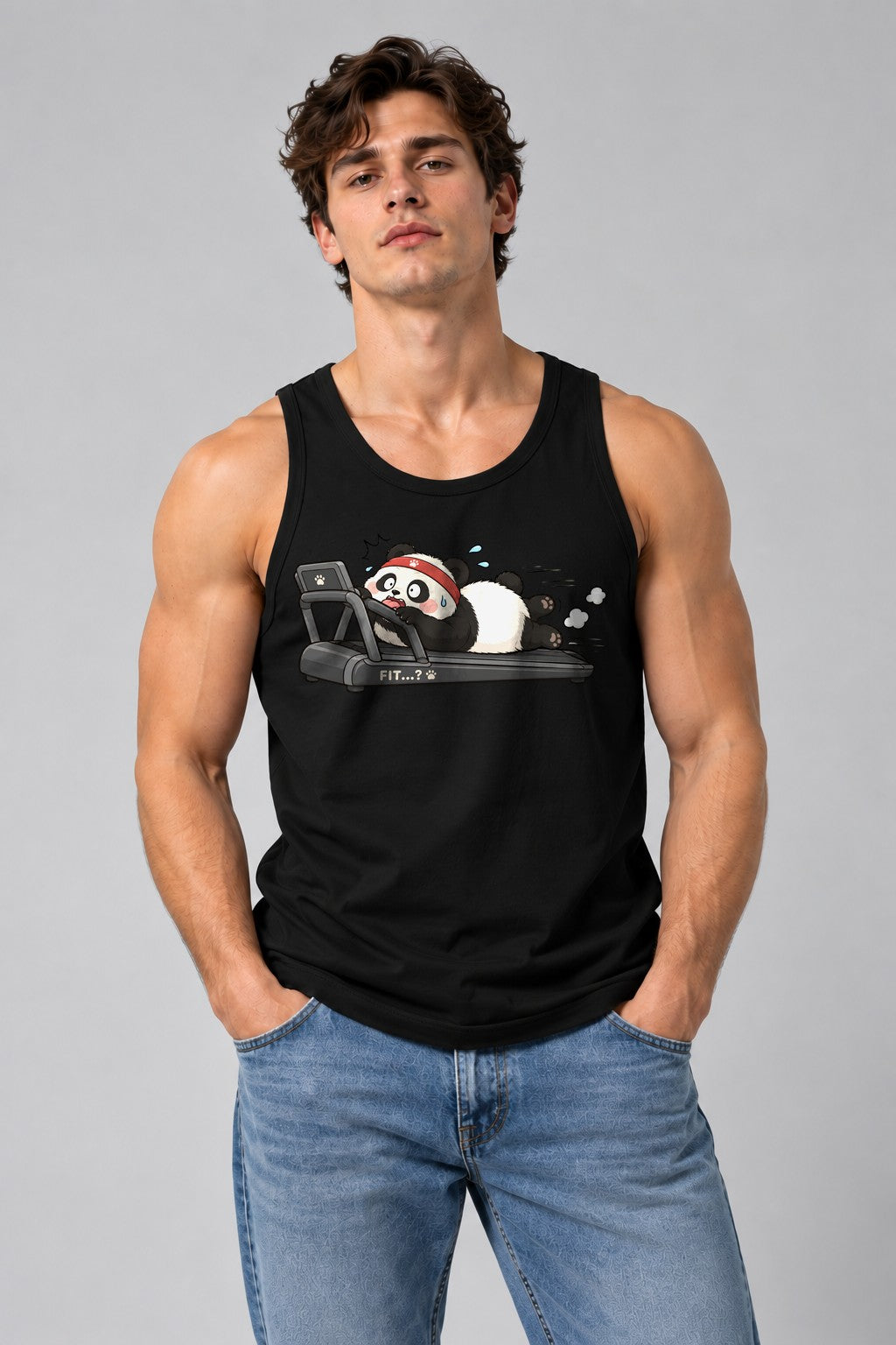 Fit Panda Treadmill - Black