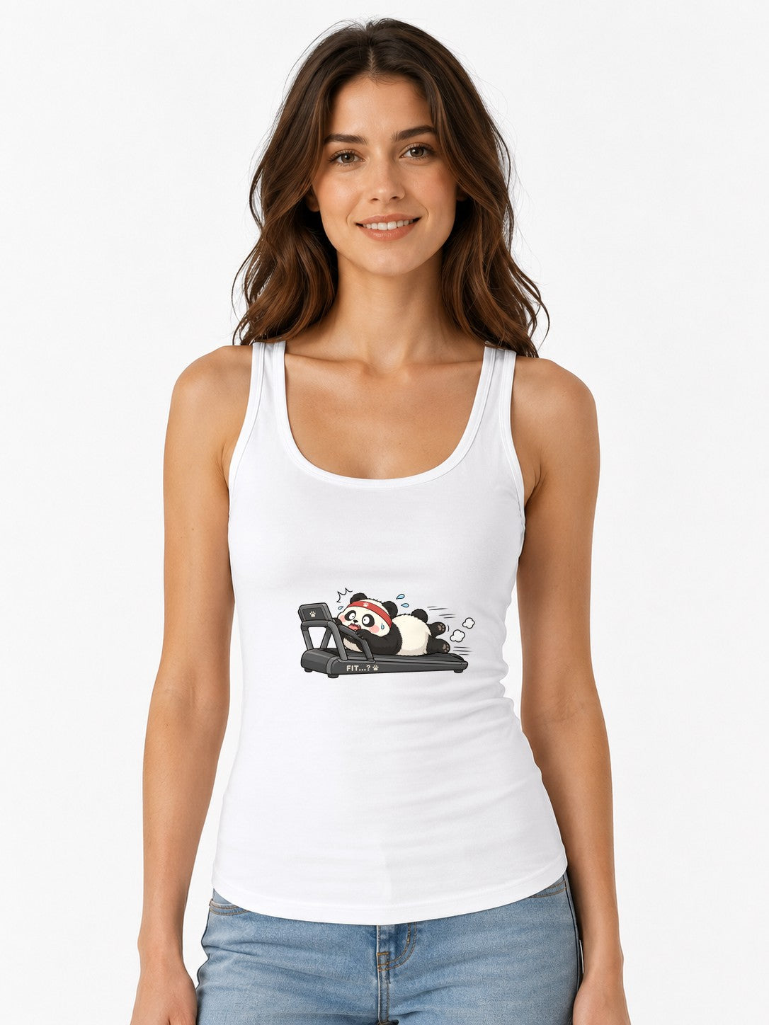 Fit Panda Treadmill - White
