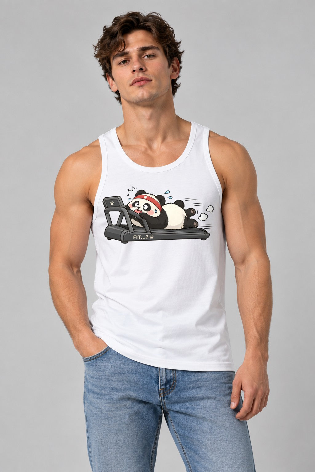 Fit Panda Treadmill - White
