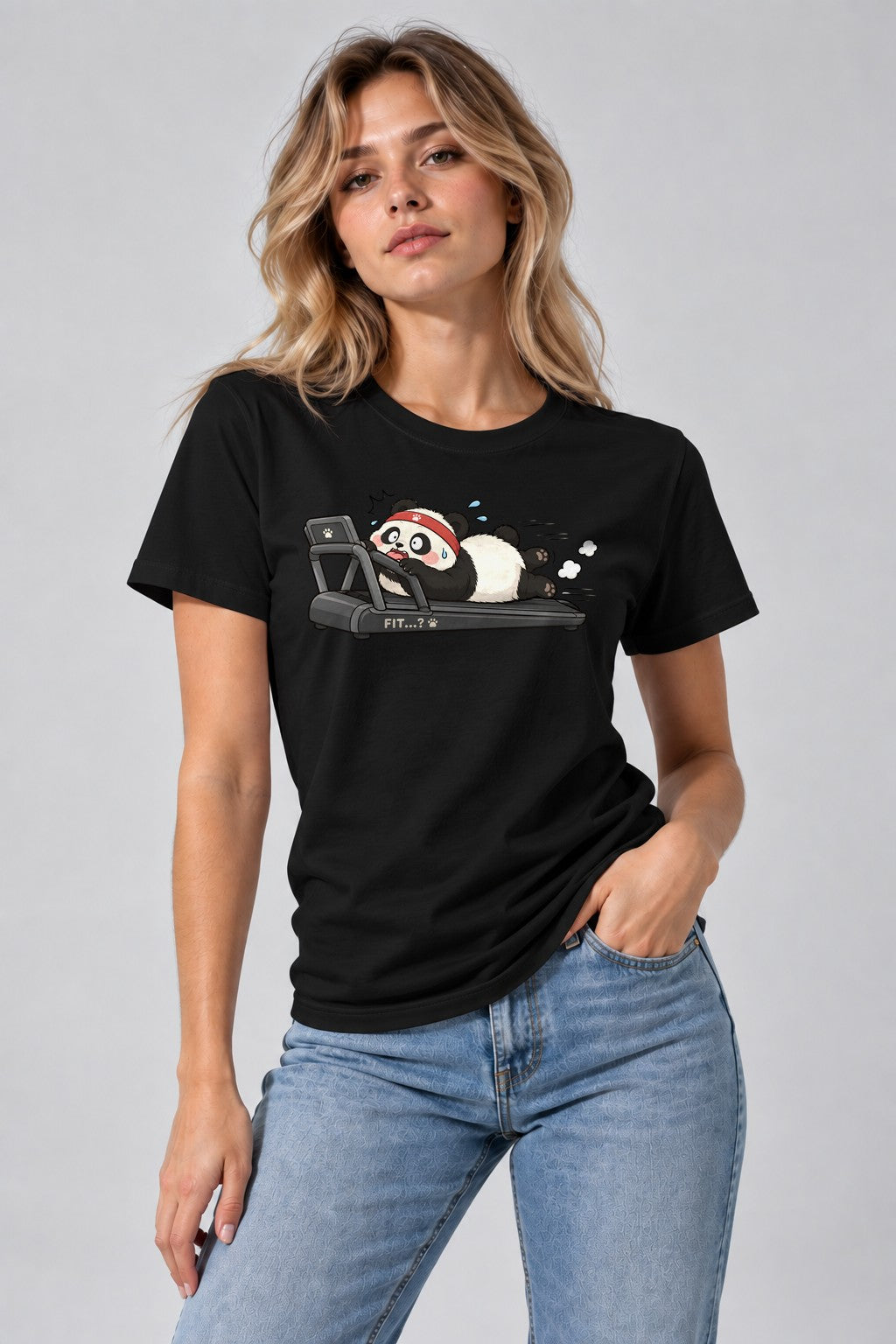 Fit Panda Treadmill - Black