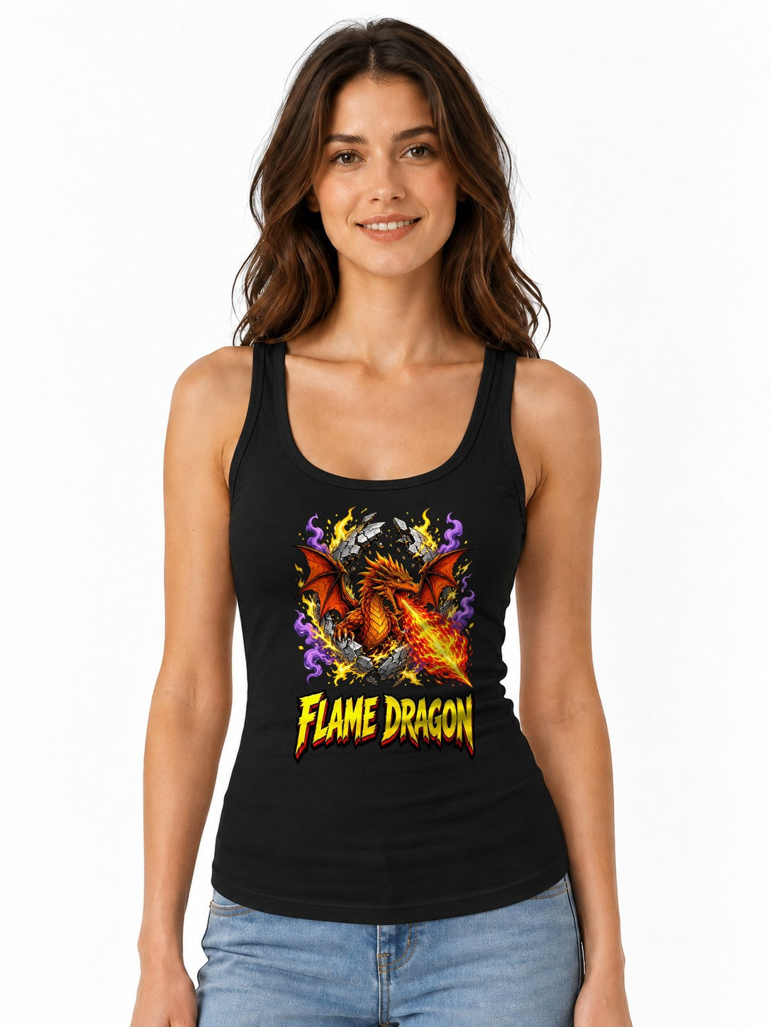 Flame Dragon - Black
