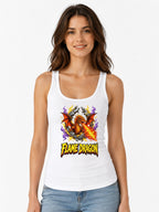 Flame Dragon - White