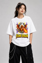 Flame Dragon - White