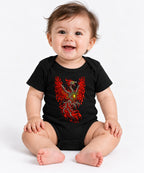 Flaming Phoenix Skeleton - Black