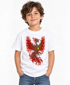 Flaming Phoenix Skeleton - White
