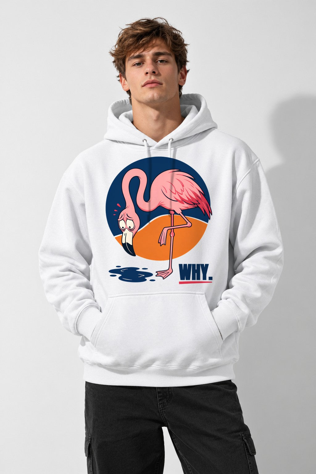 Flamingo Why - White