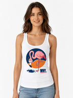 Flamingo Why - White