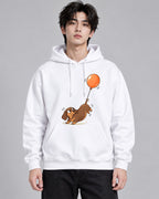 Floating Balloon Puppy - White