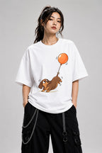 Floating Balloon Puppy - White