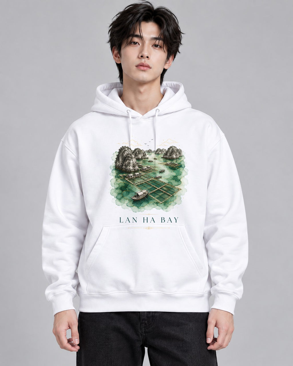 Floating Fishing Village - White