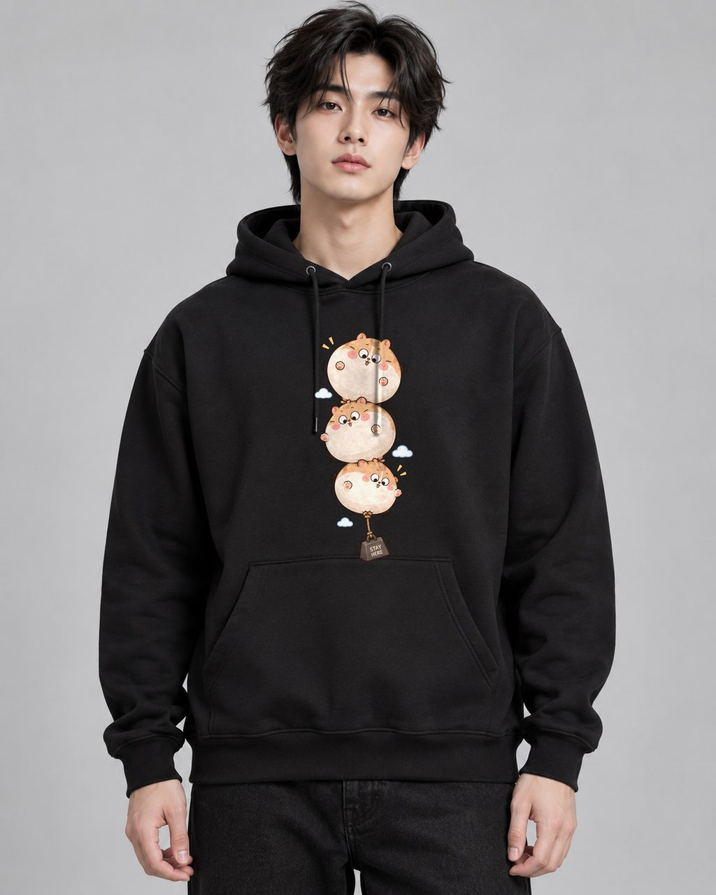 Floating Hamster Tower - Black