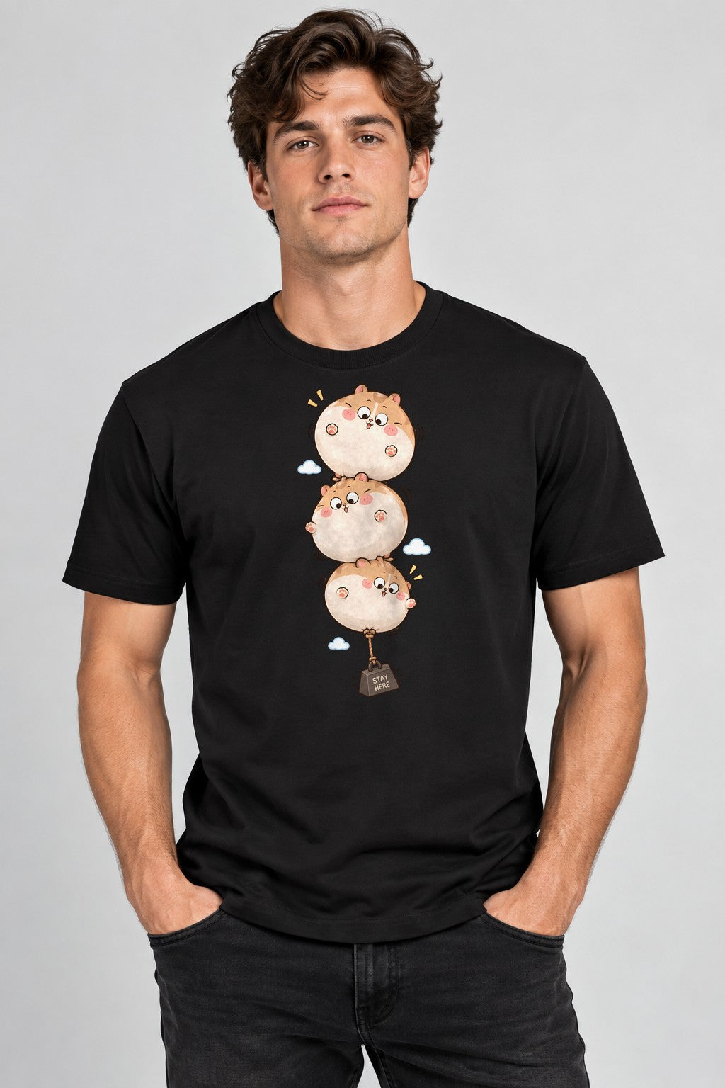 Floating Hamster Tower - Black