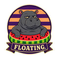 Floating Hippo