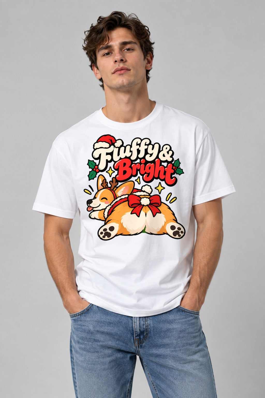 Fluffy And Bright - White
