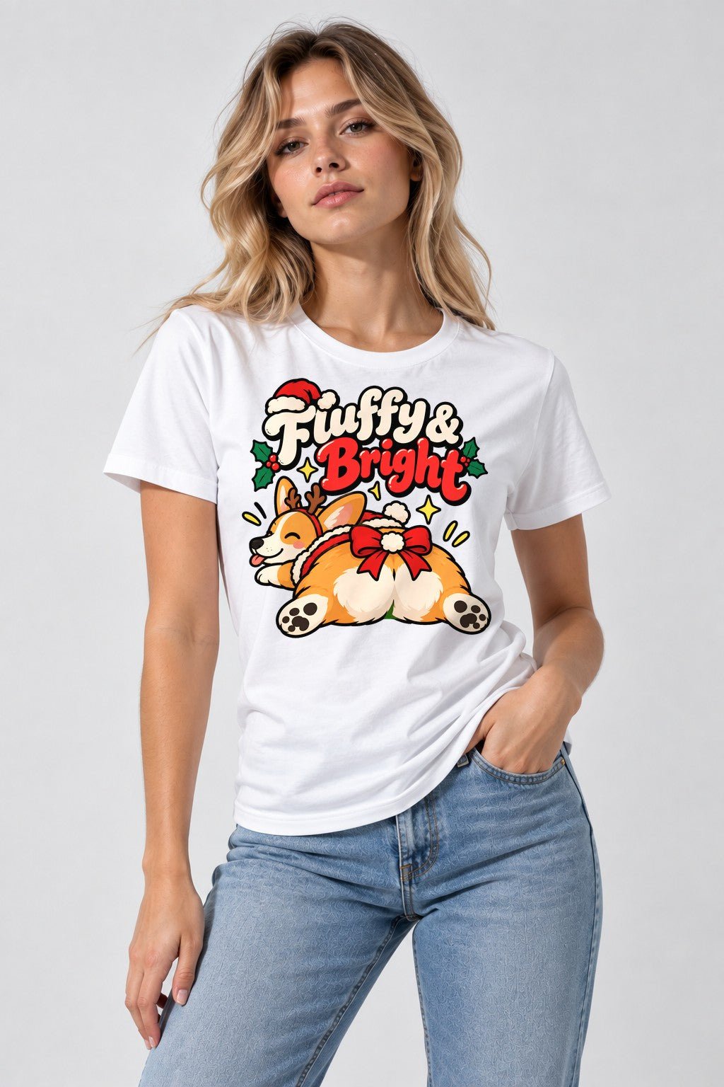 Fluffy And Bright - White