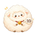 Fluffy Cloud Sheep